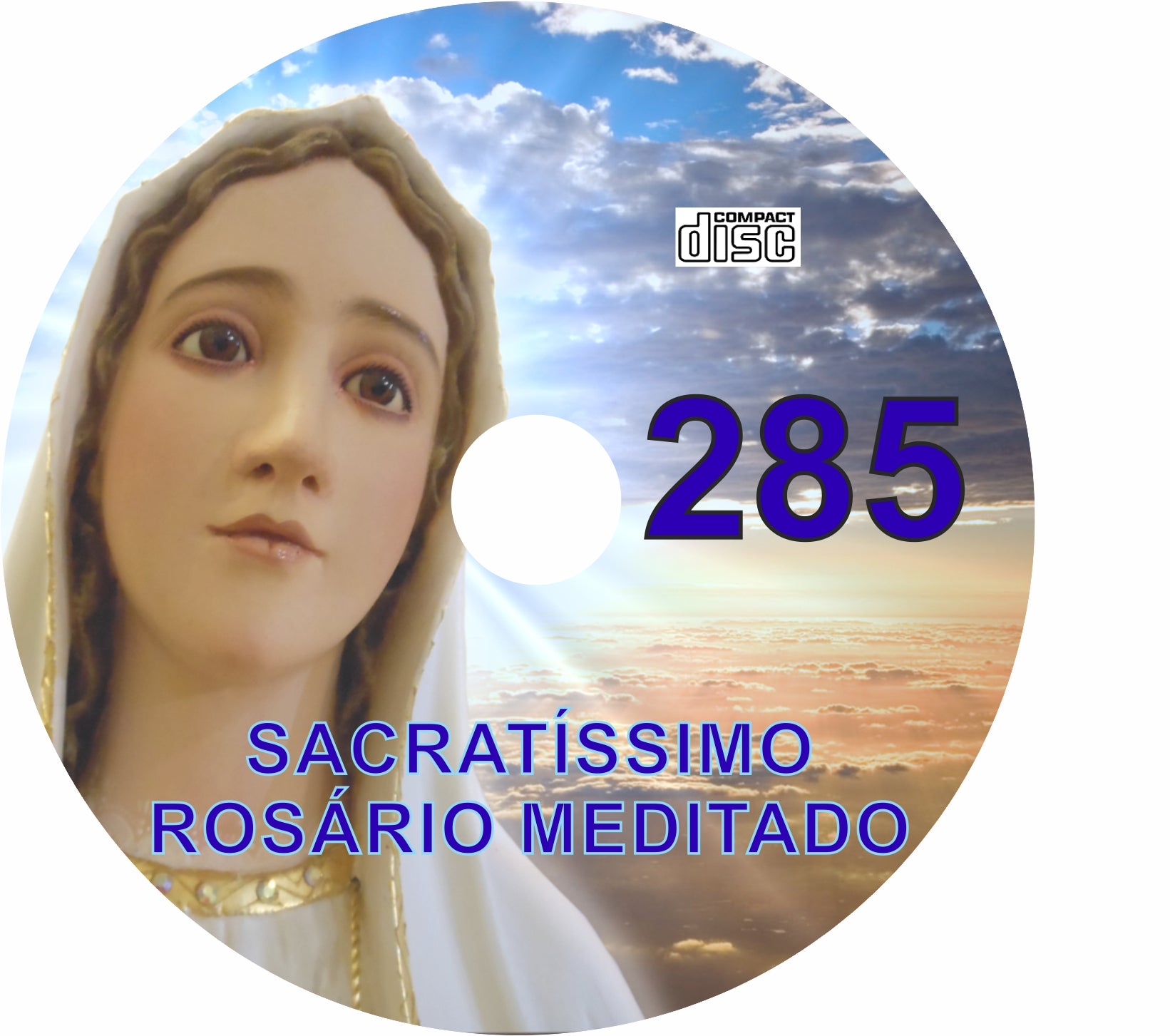 CD Rosário Meditado 285 CD Rosário Meditado 285